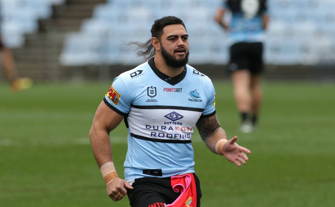 Extension: Exciting Sharks forward Royce Hunt is a crowd favourite signing a new two year contract extension with the club.Picture John Veage