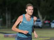 World stage: Hoare's Australian record run makes him favourite to win gold in the 1500 event at the Commonwealth Games in July.Picture John Veage