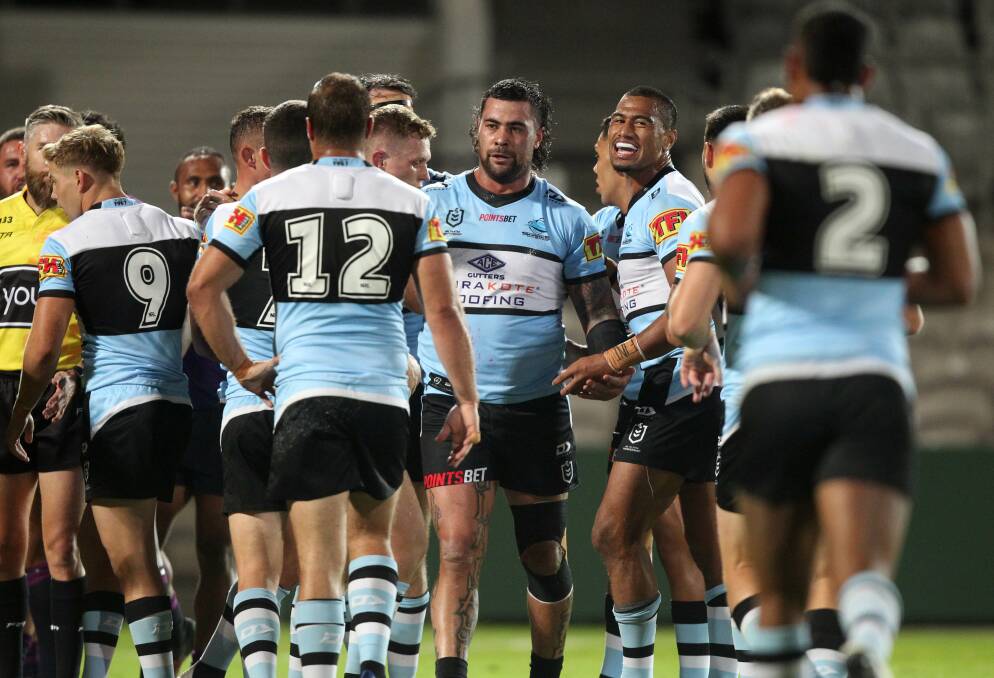 Team: Cronulla NRL coach John Morris wants the Sharks to all stay connected and look out for each other and hopefully try and stay positive.Picture Chris lane