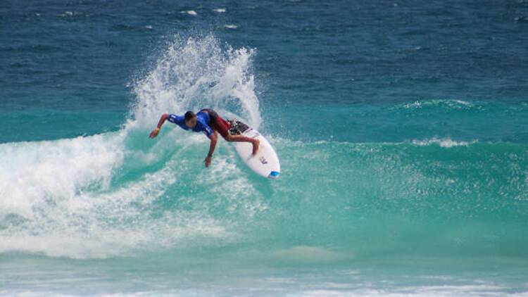 Shane Campbell takes second spot in Barbados.Picture WSL