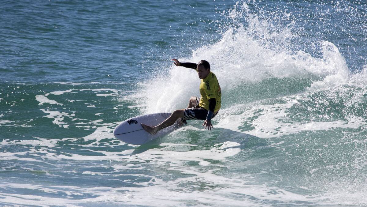 Cronulla's Ricky Marshall made the semi-finals at DBah.Picture Ethan Smith / Surfing Australia