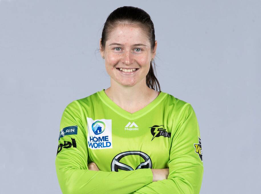 Keeper:St George-Sutherland Slayer star Tahlia Wilson has helped her Sydney Thunder team into the WBBL finals on Thursday.