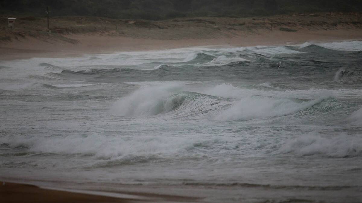 Conditions this morning-very average.Picture John Veage