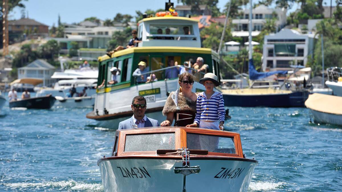 Port Hacking : The Putt Putt Regatta featured an array of over 70 historic steam, petrol and diesel powered craft of varying sizes.