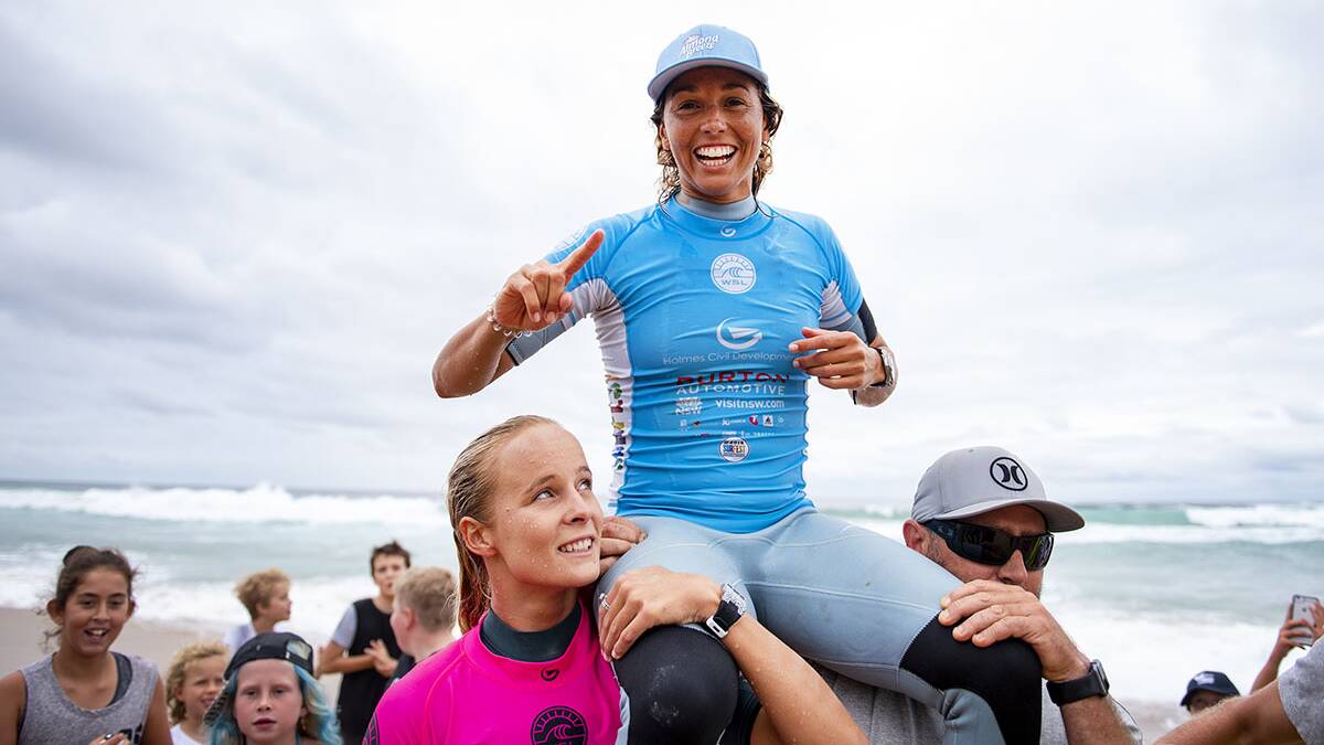 Sally Fitzgibbons  takes out the 34th Annual Newcastle Surfest QS6,000.
Credit: © WSL / Tom Bennett