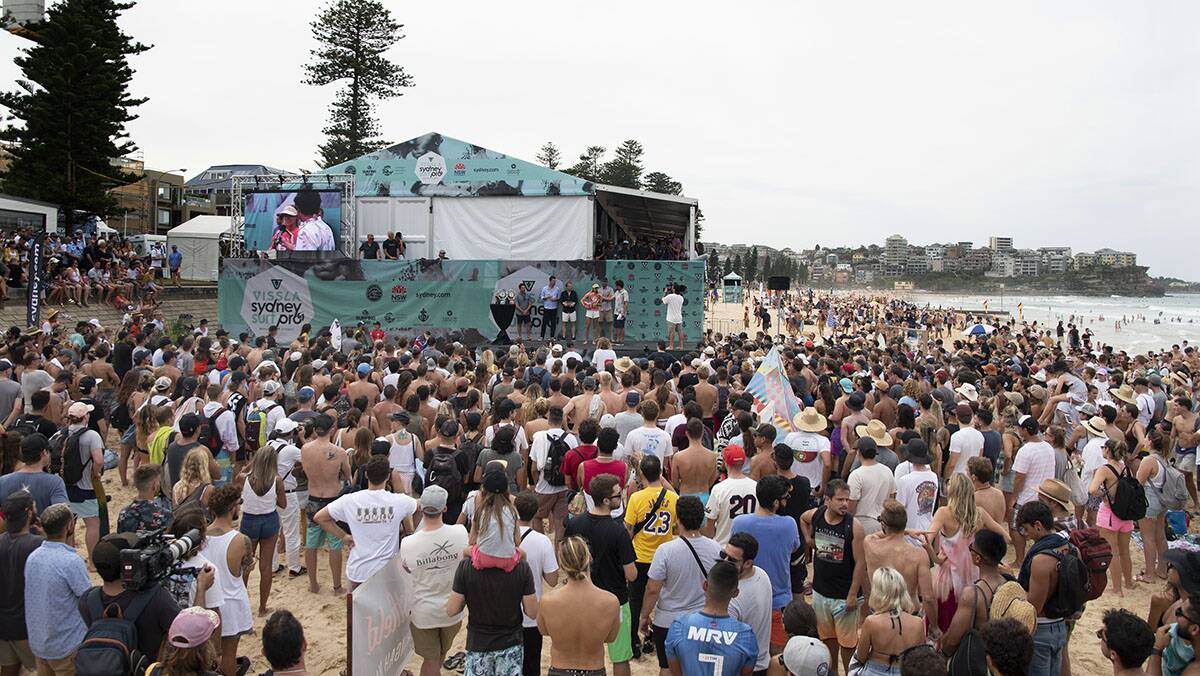 Crowds: A huge success for the 2019 Vissla Sydney Surf Pro and Sydney Women’s Pro presented by Sisstrevolution WSL  Qualifying Series  6000 event.Picture  Ethan Smith / Surfing NSW 