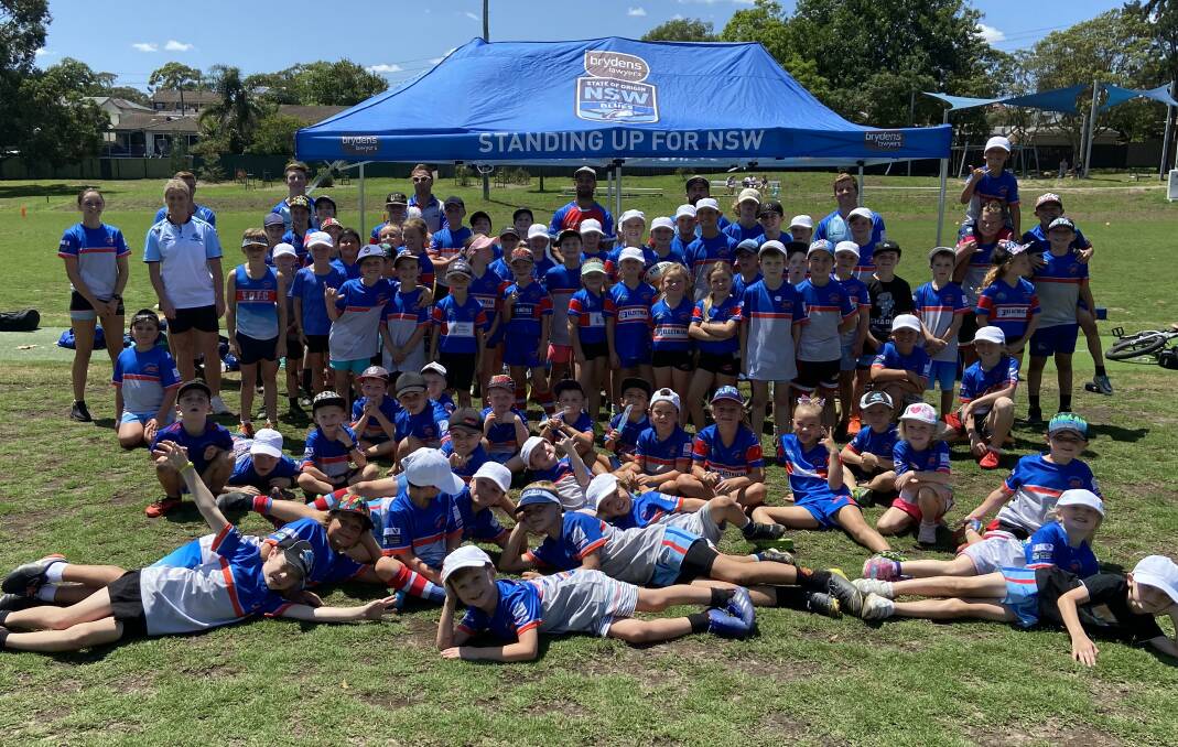 Open Day: Engadine Dragons JRL and new coach Jason Raper ran its first children's open day and over 80 participants turned up last month.