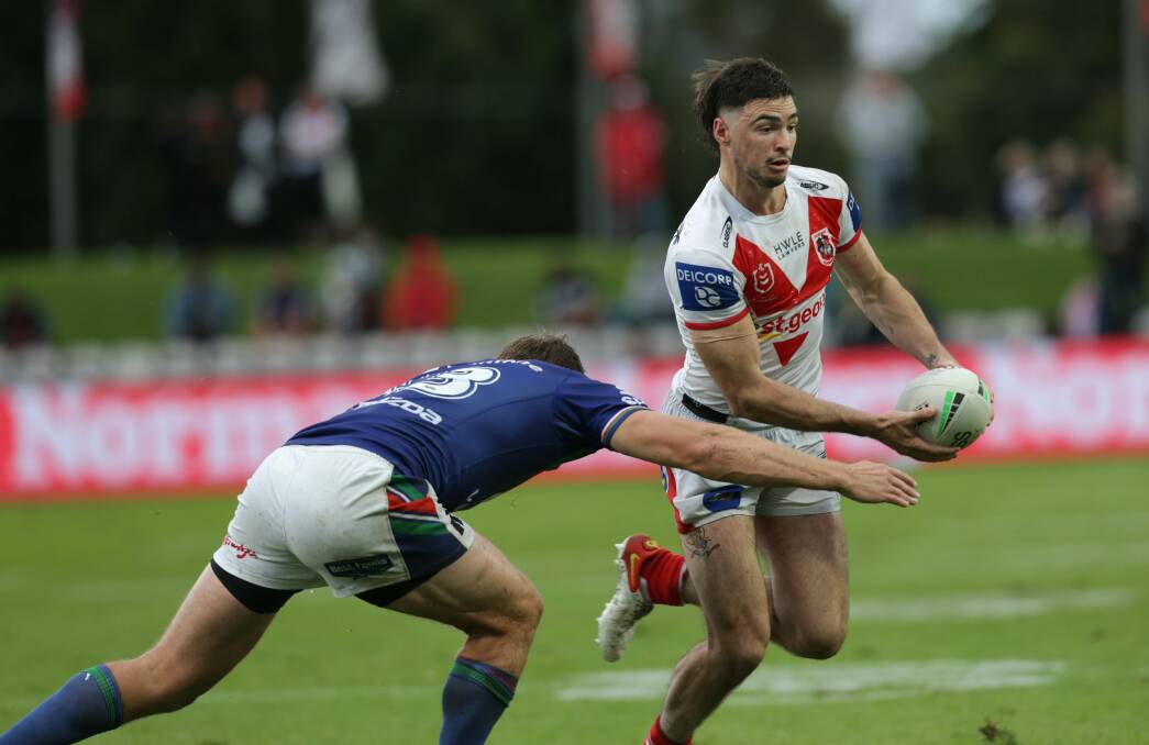 The Dragons young fullback Cody Ramsey will need to take the 2023 NRL year off to recover from his multiple bowel surgeries. Picture John Veage