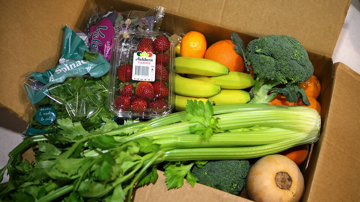 Surprise: AM Fruit and Veg delivered the first five boxes to businesses this week.
