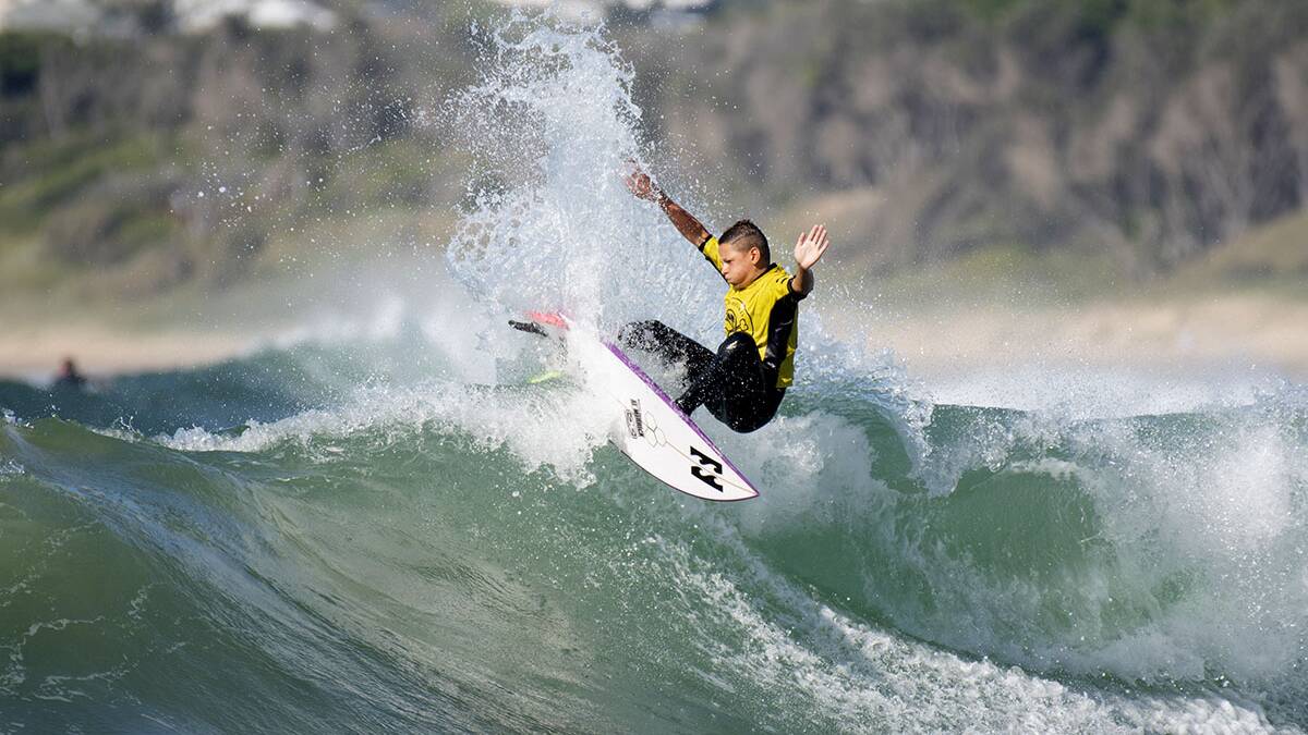 Lennix Smith .Picture Ethan Smith/ Surfing NSW