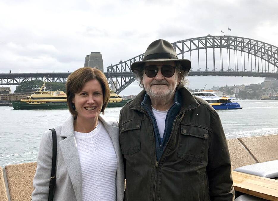 Aware: Fiona Dalton is gearing up to run 72km this month to raise funds for men impacted by prostate cancer after her dad Mark passed away from the disease.