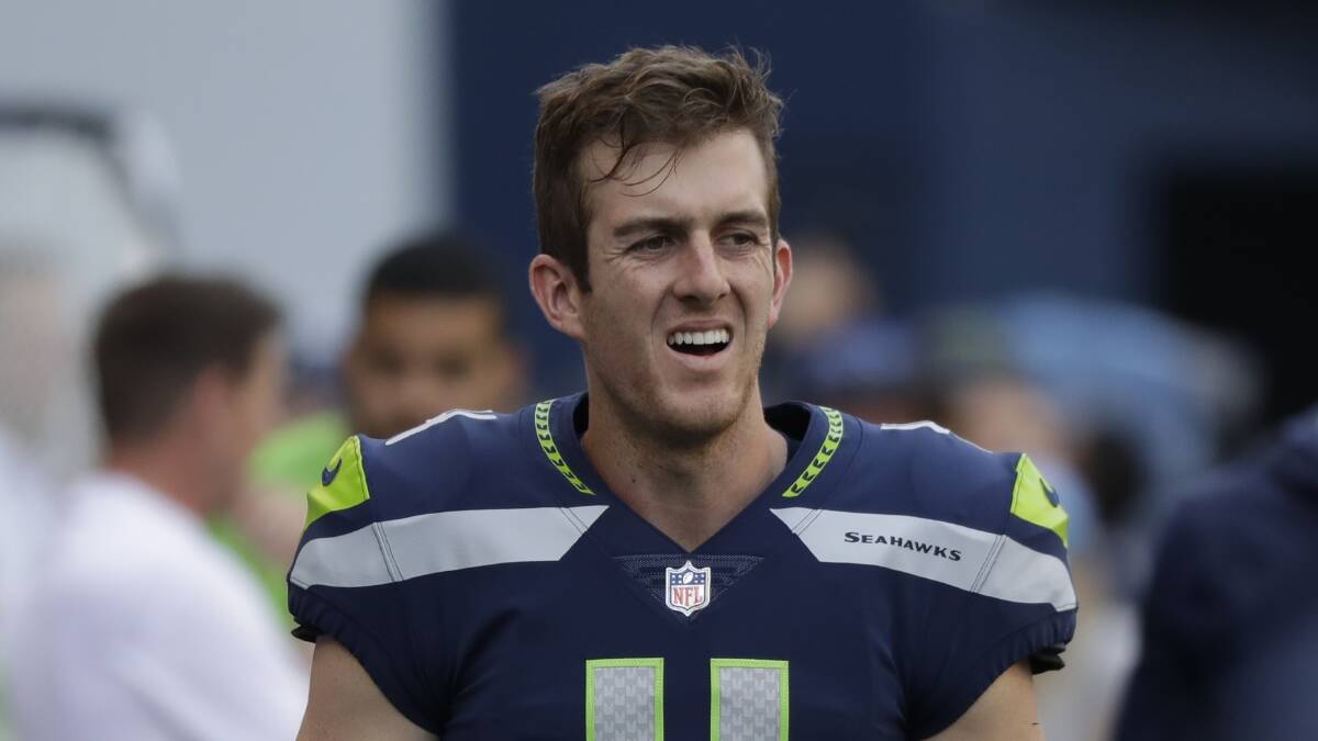 Michael Dickson has starred again for Seattle in the NFL. Picture: AP Photo