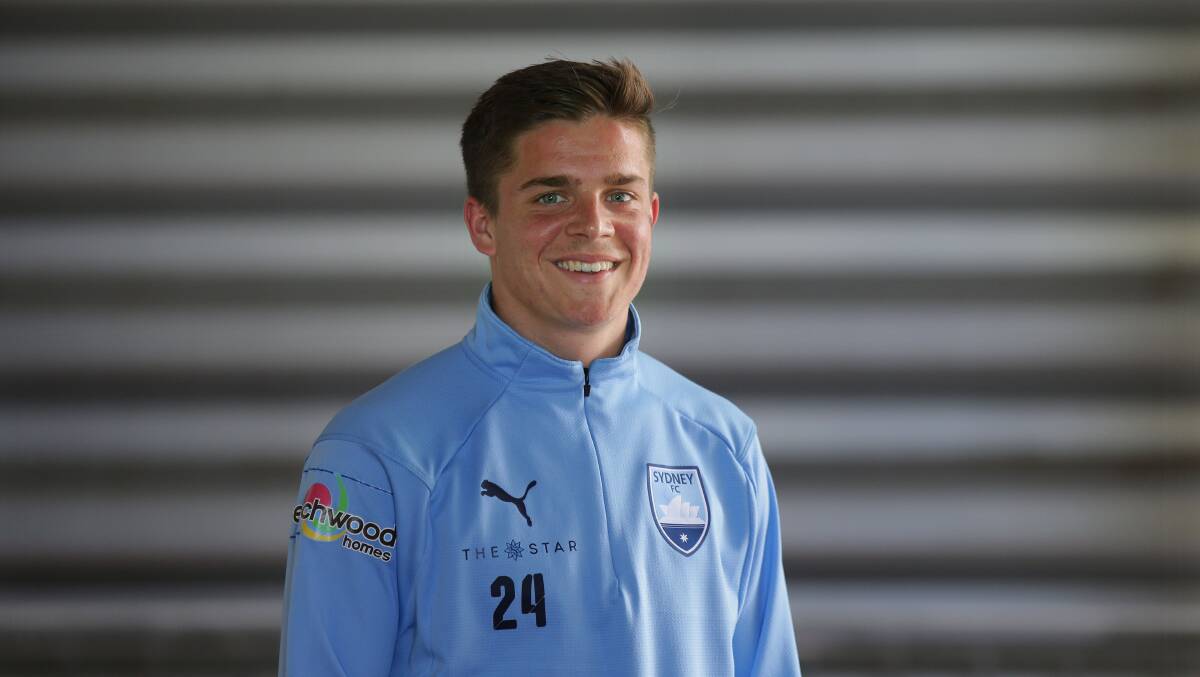 Star pupil: Sutherland Sharks junior Cameron Devlin is learning his trade from Milos Ninkovic at Sydney FC. Picture: John Veage