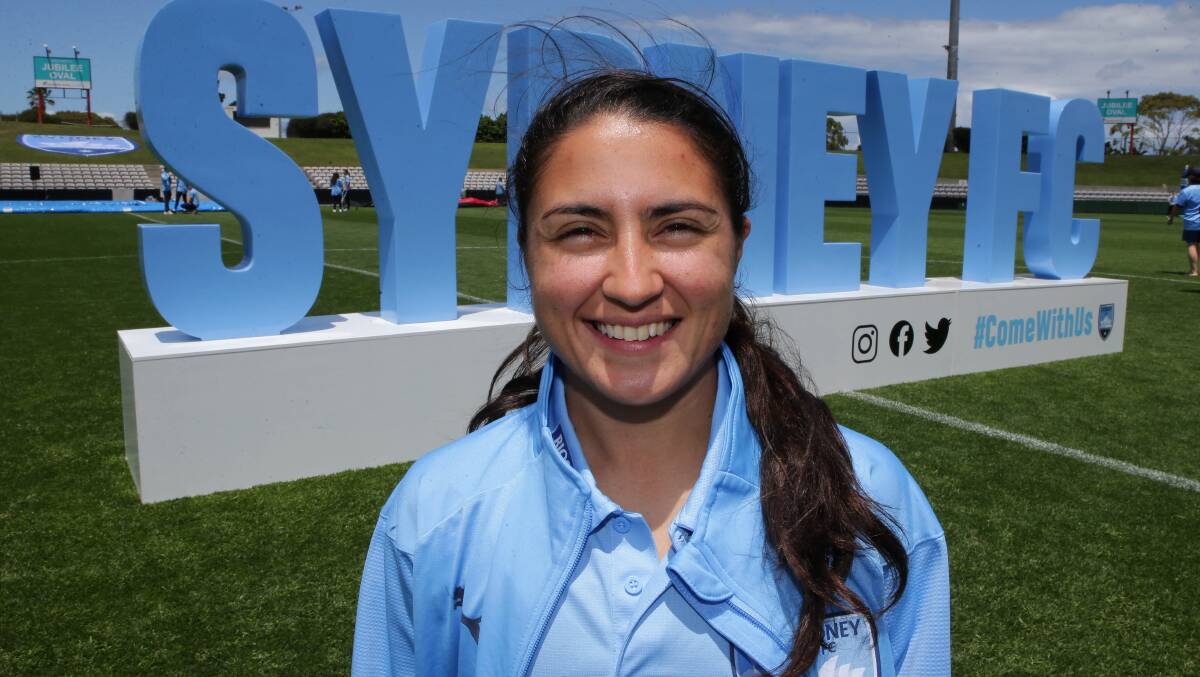 Leader: St George product Teresa Polias will again captain Sydney FC in the W-League this season. Picture: John Veage