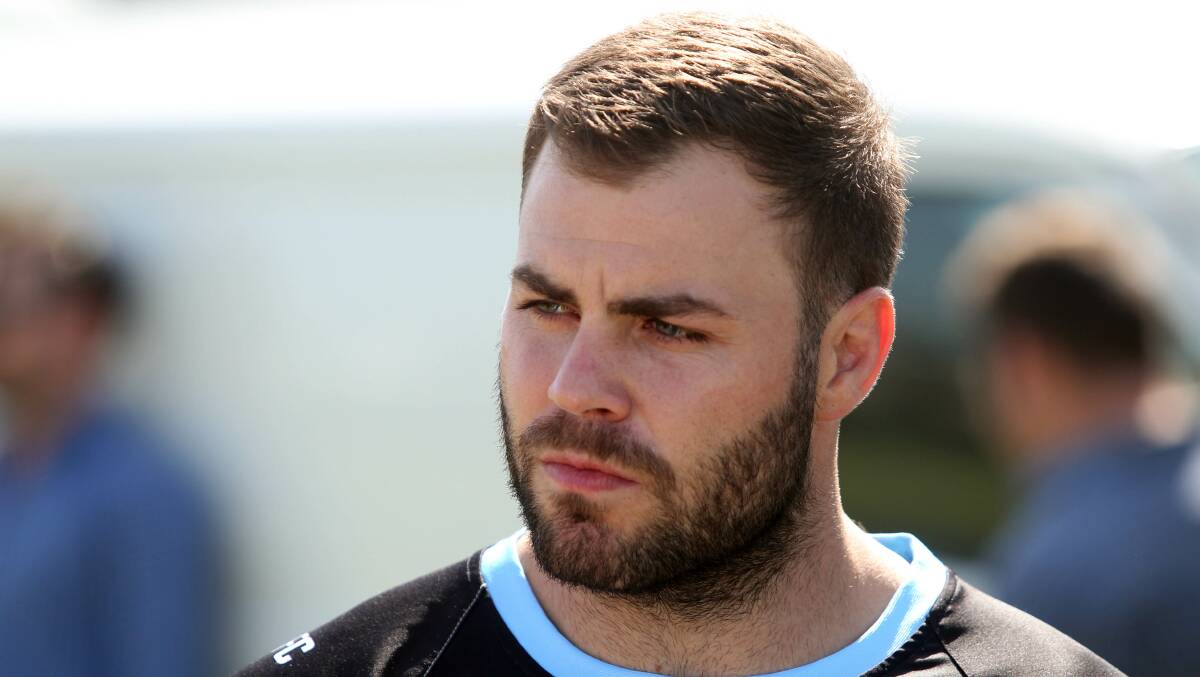 Committed: Sharks co-captain will remain with Cronulla until at least the end of the 2022 season. Picture: Chris Lane