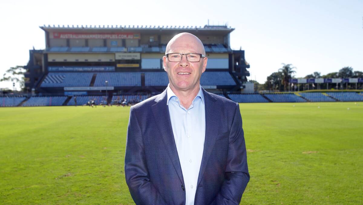 Return: Former Sharks player Barry Russell is the club's new CEO. Picture: Chris Lane