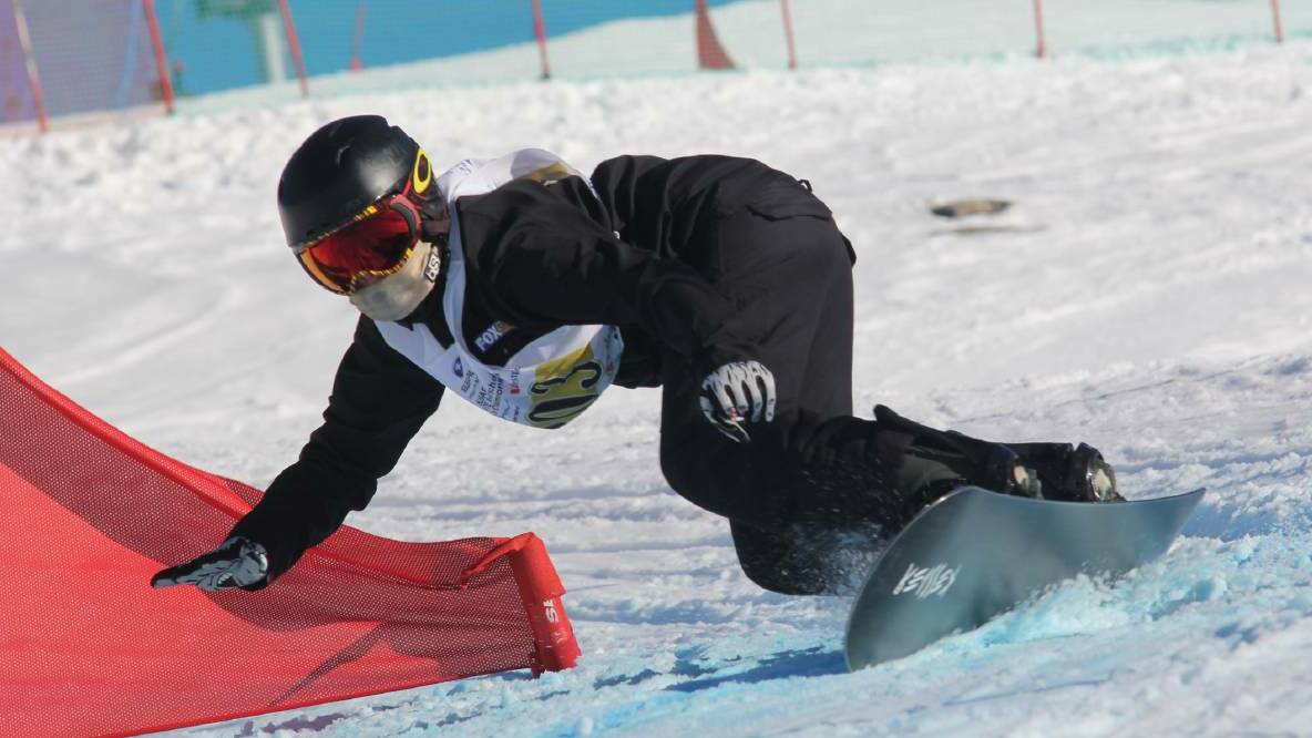 Max Vardy in action last year. Picture: Perisher