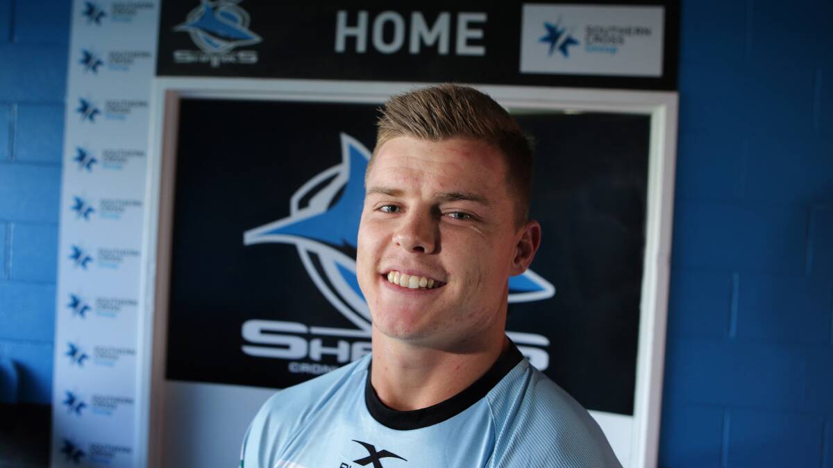 Slipped through the net: The Sharks have lost talented local junior Jayden Brailey to Newcastle. Picture: John Veage