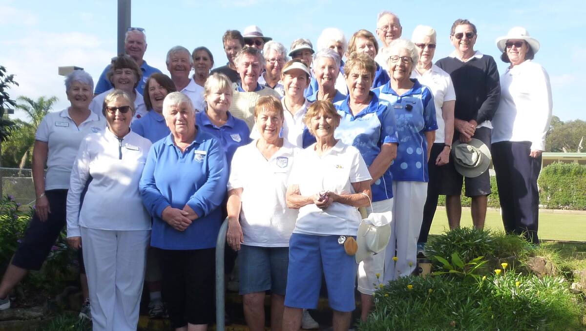 Happy days: Players from Sutherland and Port Hacking croquet clubs after contesting the inaugural Sutherland Shire Shield. Picture: Supplied