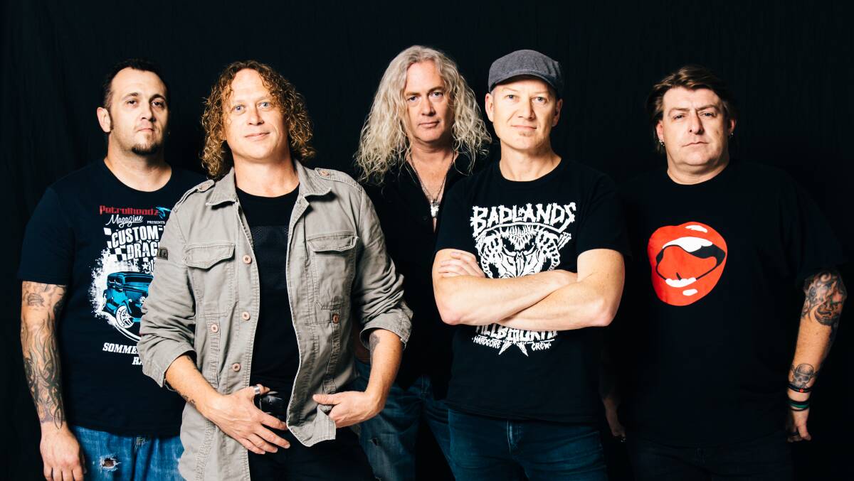 The Screaming Jets. Picture: Supplied