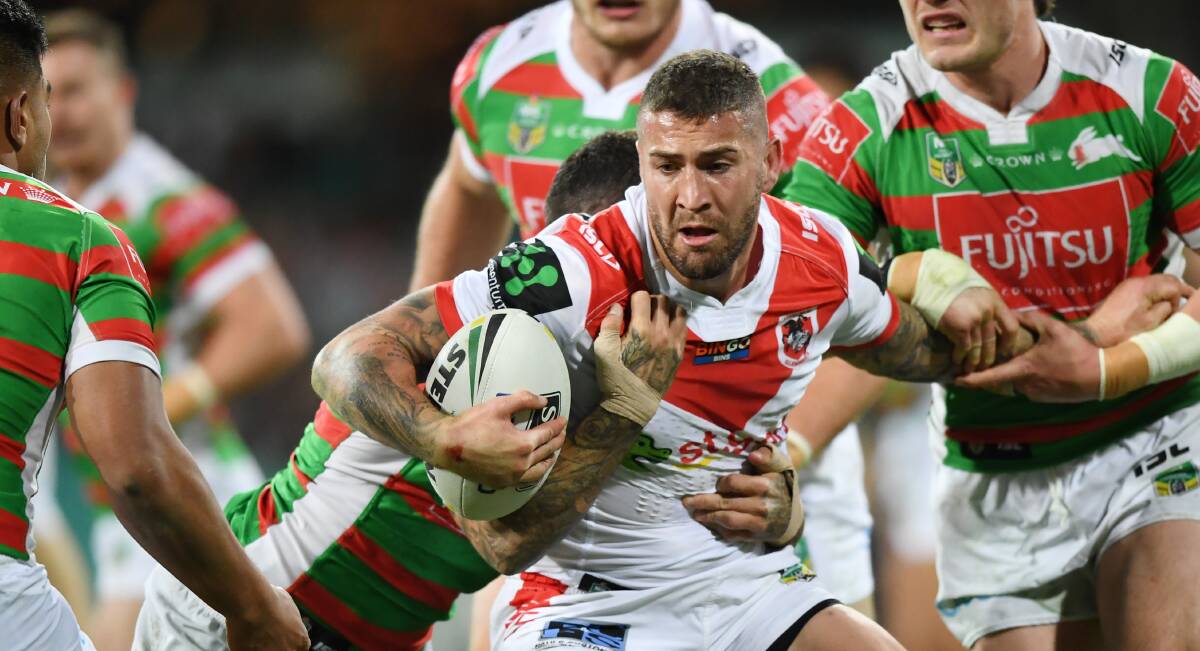 Manly bound: Joel Thompson has left St George Illawarra after four seasons to join the Sea Eagles. Picture: AAP