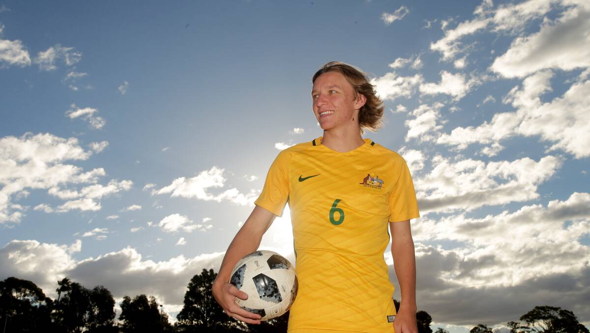 Going places: Shire football product Taj Lynch hopes to represent Australia at the 2019 IFCPF World Cup in Spain. Picture: Chris Lane