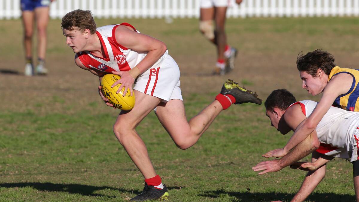 Decider: St George are into the division one grand final. Picture: John Veage