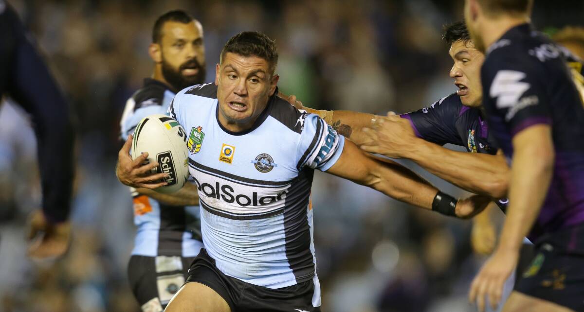 Hanging up his boots: Former Sharks forward Chris Heighington will retire at the end of the season. Picture: John Veage
