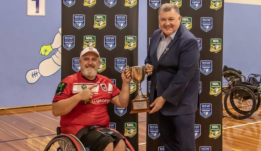 Champions: Dragons captain Craig Cannane with Craig Kelly. Picture: Supplied