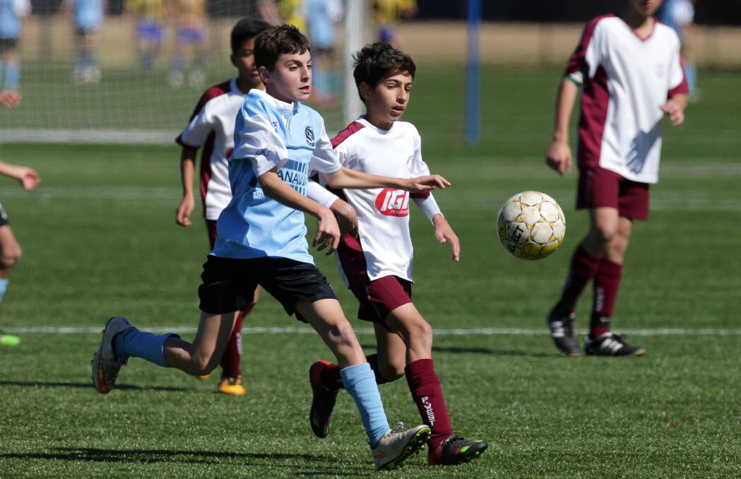 All year round: St George Football Association will host a summer football program starting on September 21 and 22. Picture: John Veage