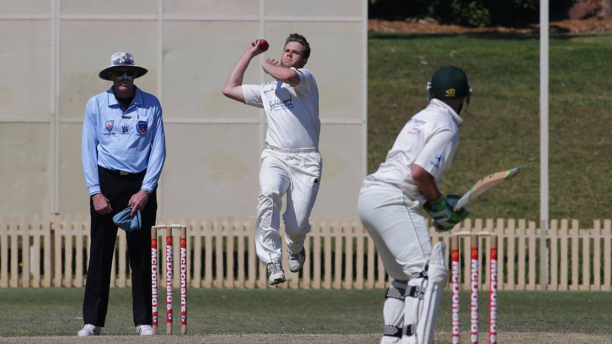 Gone: Sutherland quick Lochie Ferguson has returned to New Zealand for the start of their domestic first class season. Picture: John Veage