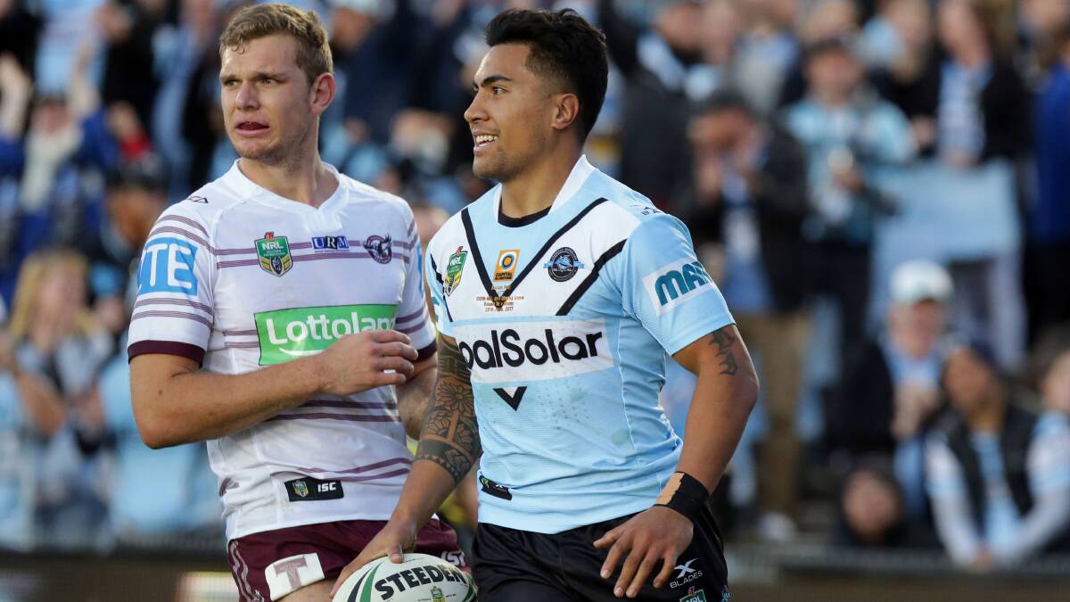 Cronulla have an abysmal record against Manly historically. Picture: John Veage