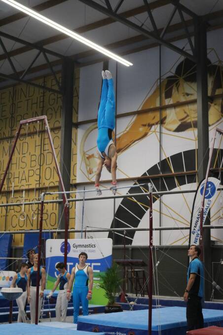 Shire Gymnastics' Ryan Grimison. Picture: Gymnastics NSW
