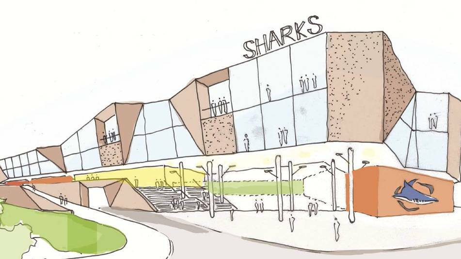 An artist's impression of Cronulla's centre of excellence. Picture: Supplied