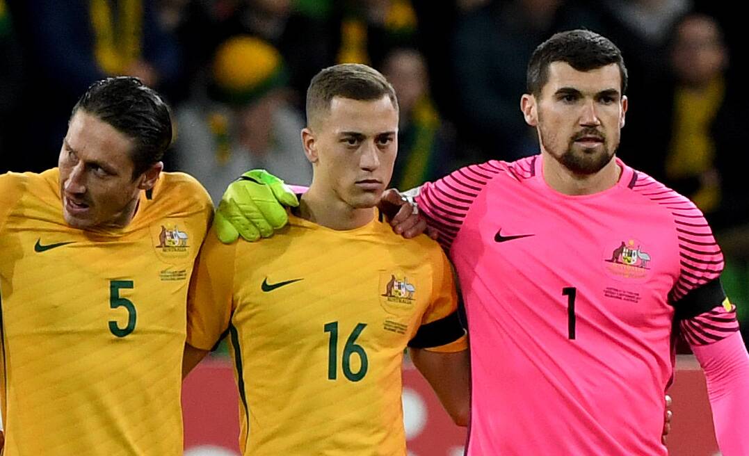 Alex Gersbach is looking to add to his four Socceroos caps. Picture: AAP