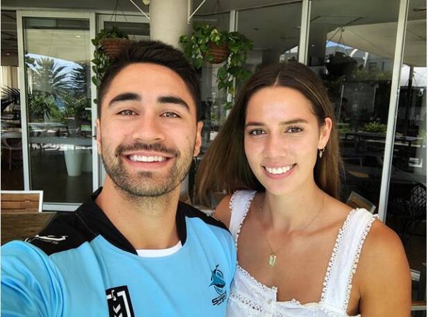 New home: Shaun Johnson and partner Kayla Cullen. Picture: Instagram