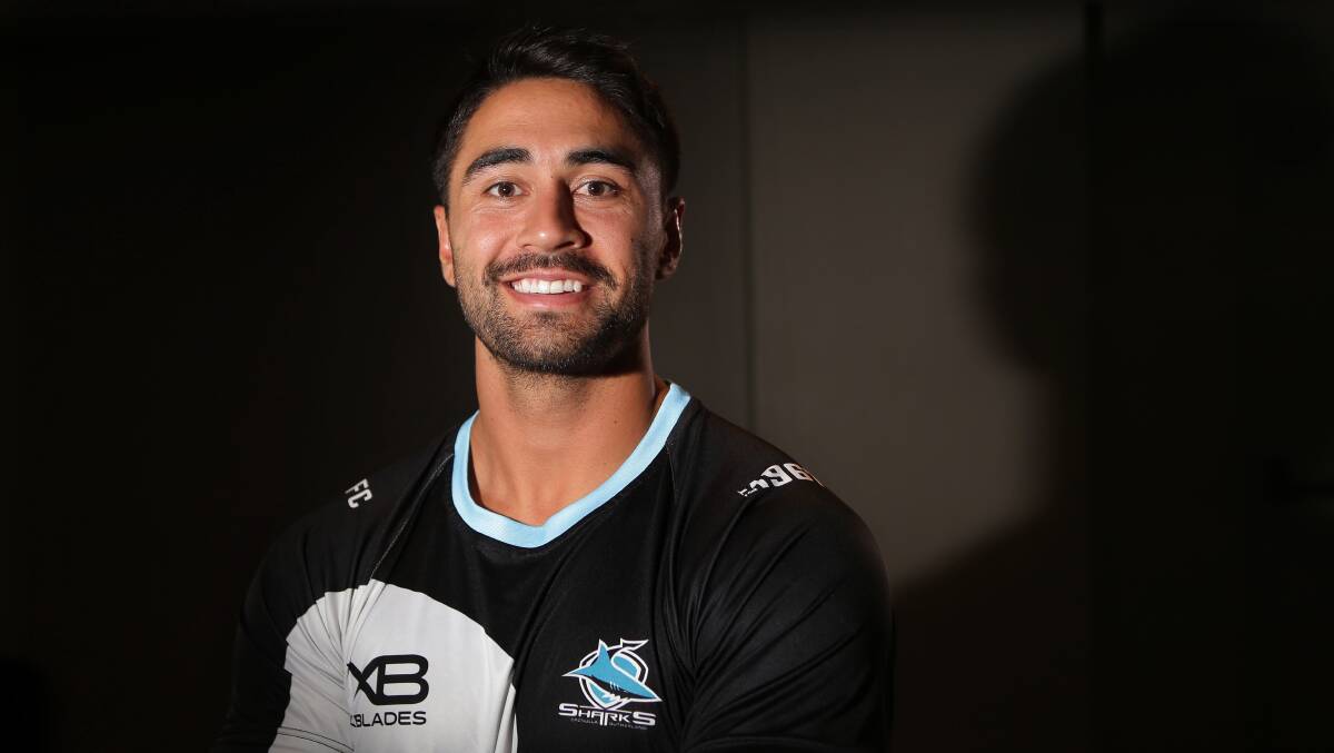 Shaun Johnson is delighted to return to playing finals football with Cronulla. Picture: John Veage