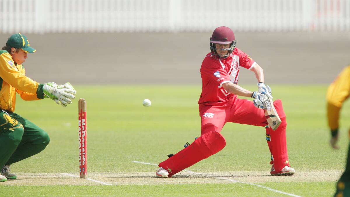 Form player: Nick Stapleton made 73 for St George. Picture: Chris Lane