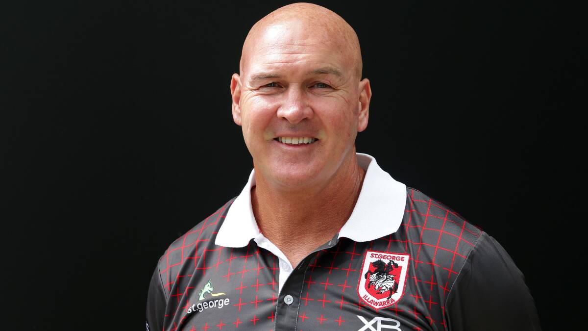 Expectations: St George Illawarra coach Paul McGregor is ready for the pressure that comes with expectation. Picture: John Veage 