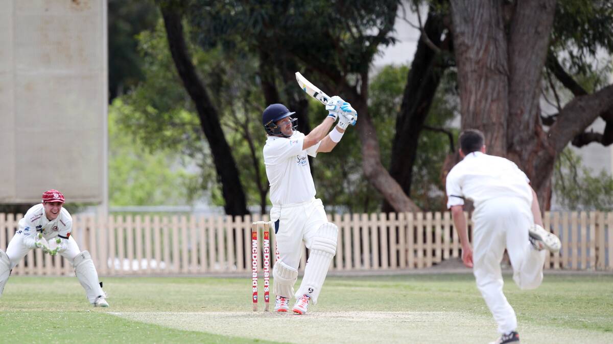 Shane Watson in action for Sutherland last season. Picture: Chris Lane
