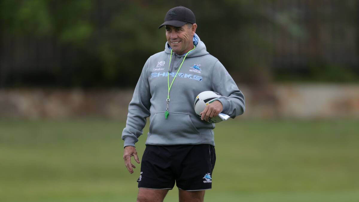 Fresh start: Sharks premiership-winning coach Shane Flanagan is back in the NRL as an assistant coach at St George Illawarra. Picture: John Veage