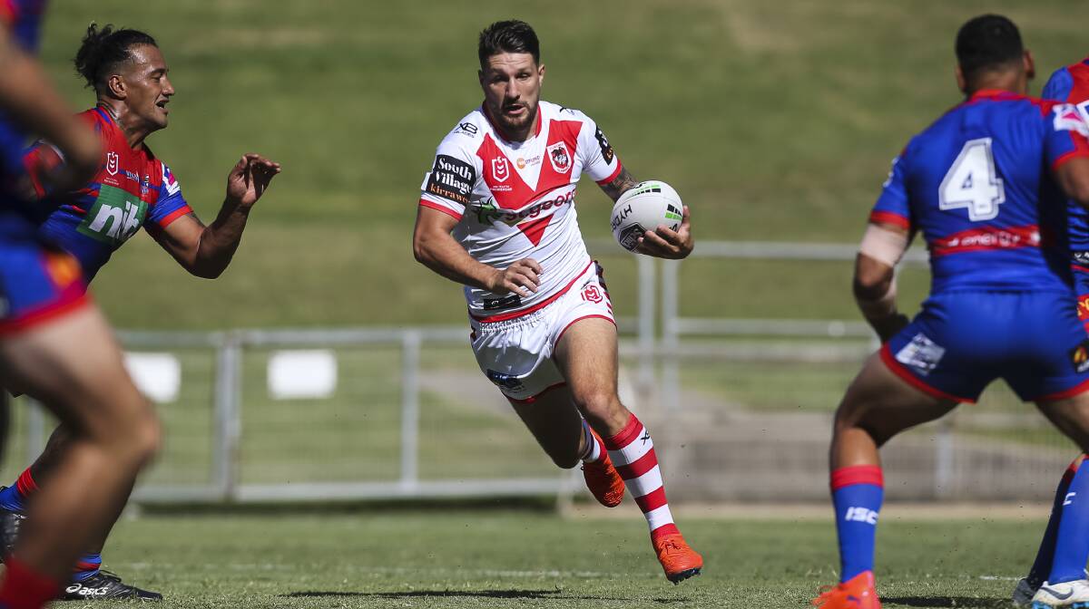 Saying goodbye: 2019 will be St George Illawarra captain Gareth Widdop's final season wearing the red V. Picture: Anna Warr