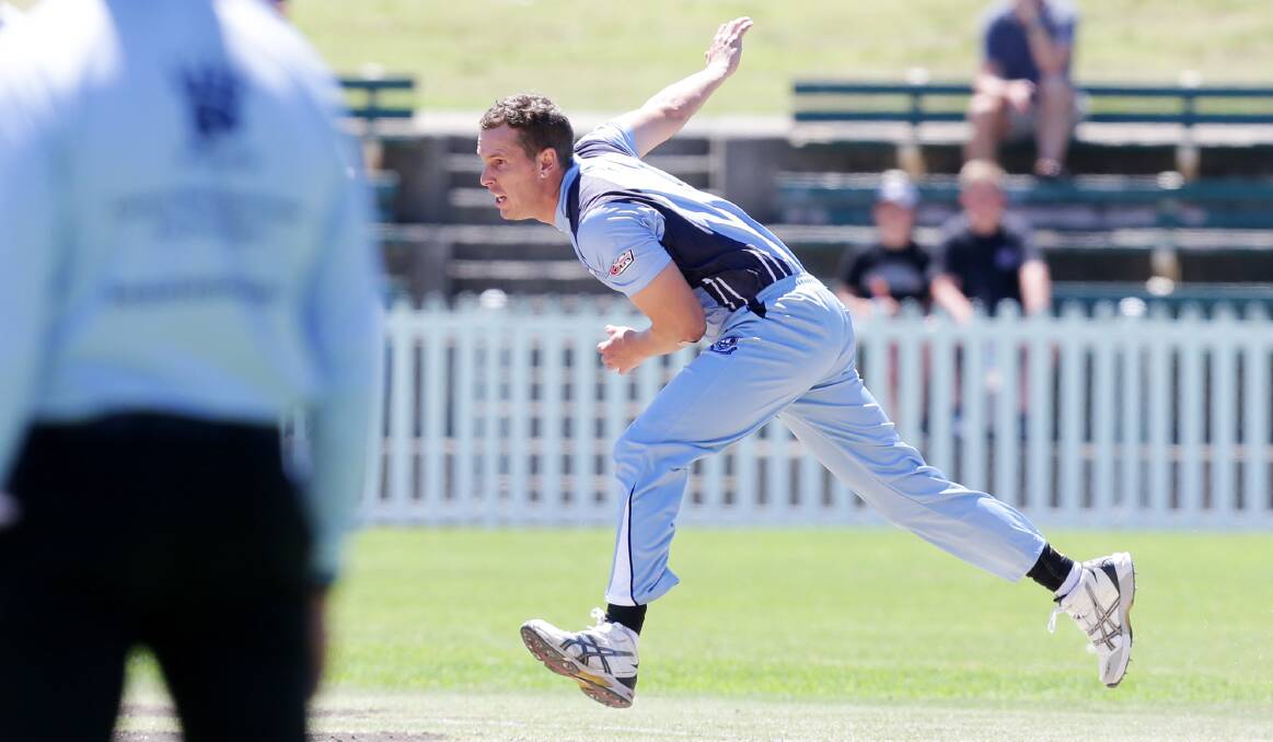 All round effort: Sutherland's Jake Wilson took five wickets with the ball and made 48 not out against Western Suburbs on the weekend. Picture: Chris Lane
