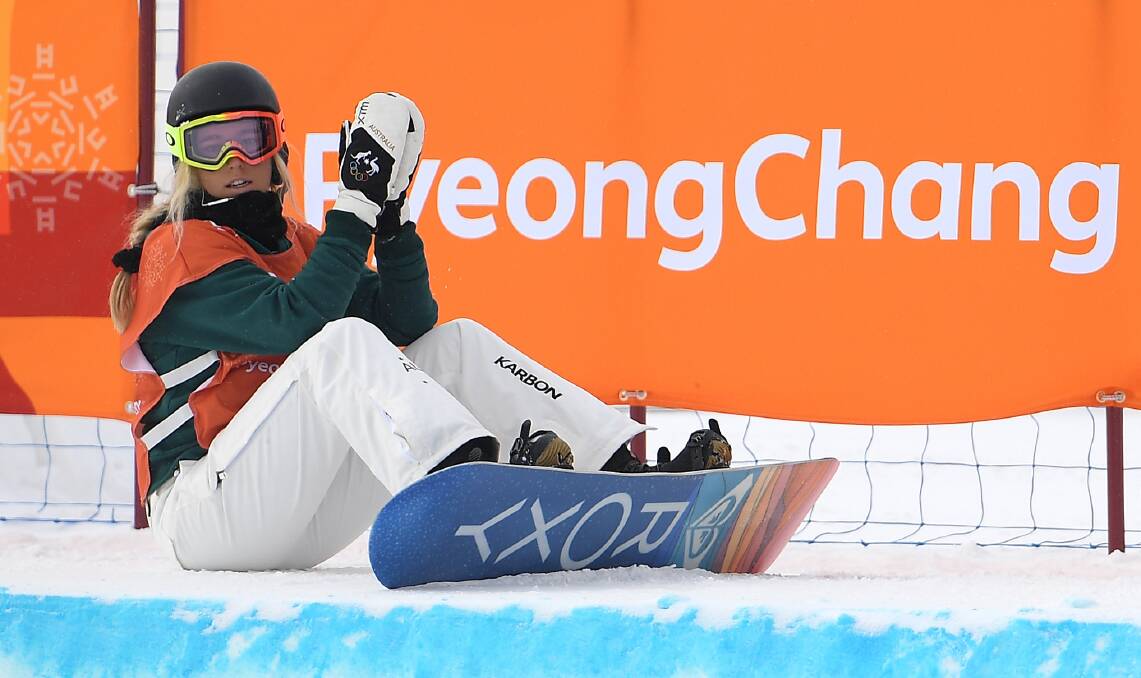 Finals bound: Woronora Heights snowboarder Emily Arthur. Picture: AAP