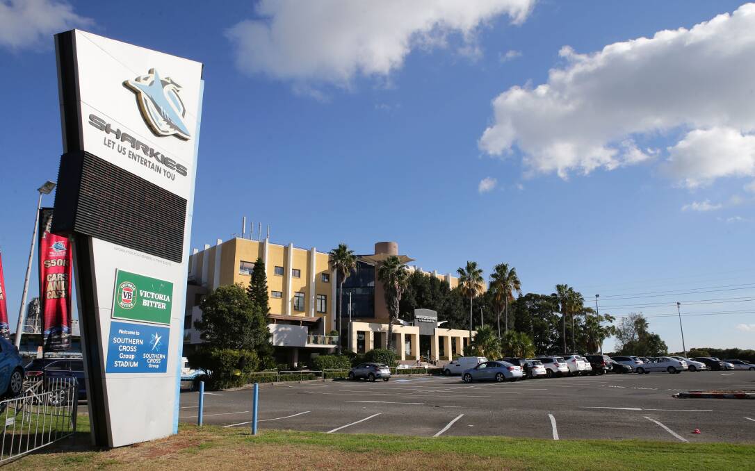 Moving house: The Cronulla Sharks want to amalgamate with Sporties @ Kareela Golf, with plans to use the venue as its base while their leagues club is redeveloped. Picture: John Veage