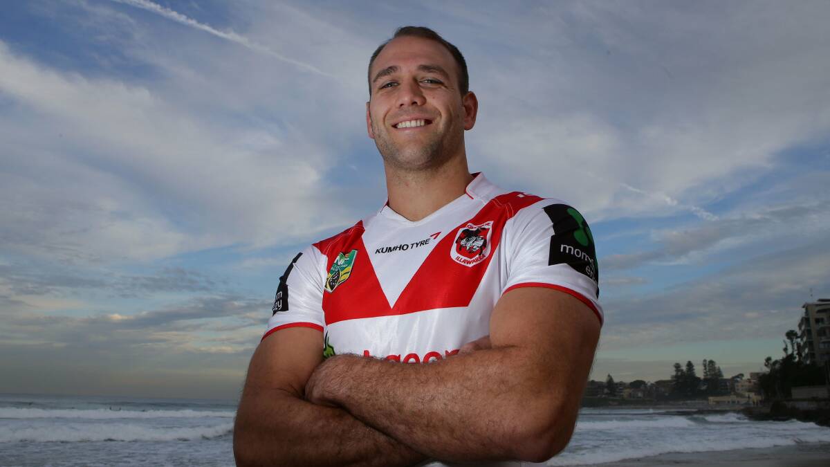 He's back: Renown United junior Jason Nightingale has come out of retirement to play in the NRL Nines for St George Illawarra this weekend. Picture: John Veage