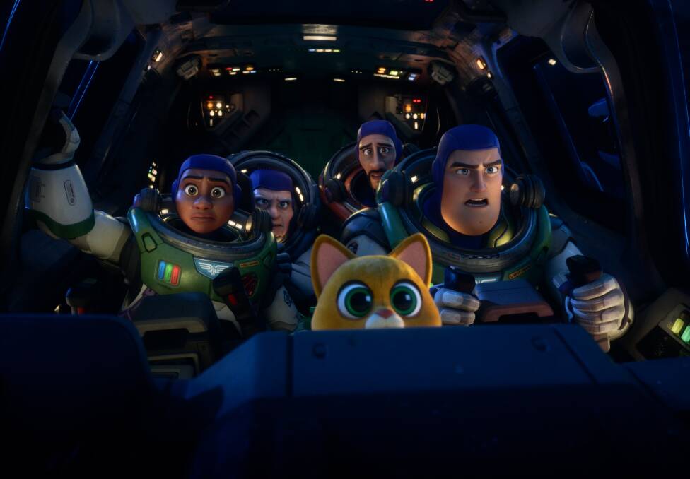 New adventure: Pixar's latest adventure tells the story behind the Andy's favourite spaceman in Lightyear, rated PG, in cinemas now. Pictures: Disney
