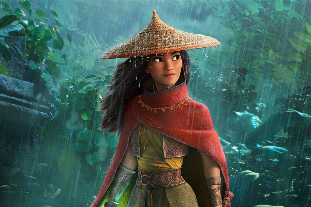 Different kind of princess: Kelly Marie Tran voices Disney's latest princess in the stunningly designed new adventure Raya and the Last Dragon, in cinemas and streaming on Disney+ with Premier Access now. Picture: Disney