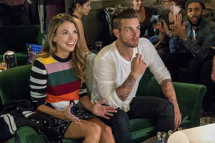 Defying expectations: Sutton Foster and Nico Tortorella in Younger.