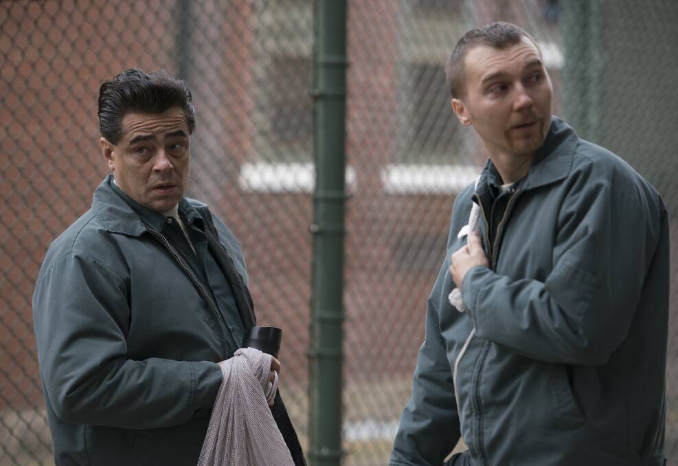 New path: Benicio Del Toro and Paul Dano in Ben Stiller's crime drama Escape at Dannemora.